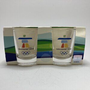 Vancouver Winter Olympics 2010 Shot Glasses Official Merchandise NEW Open Box